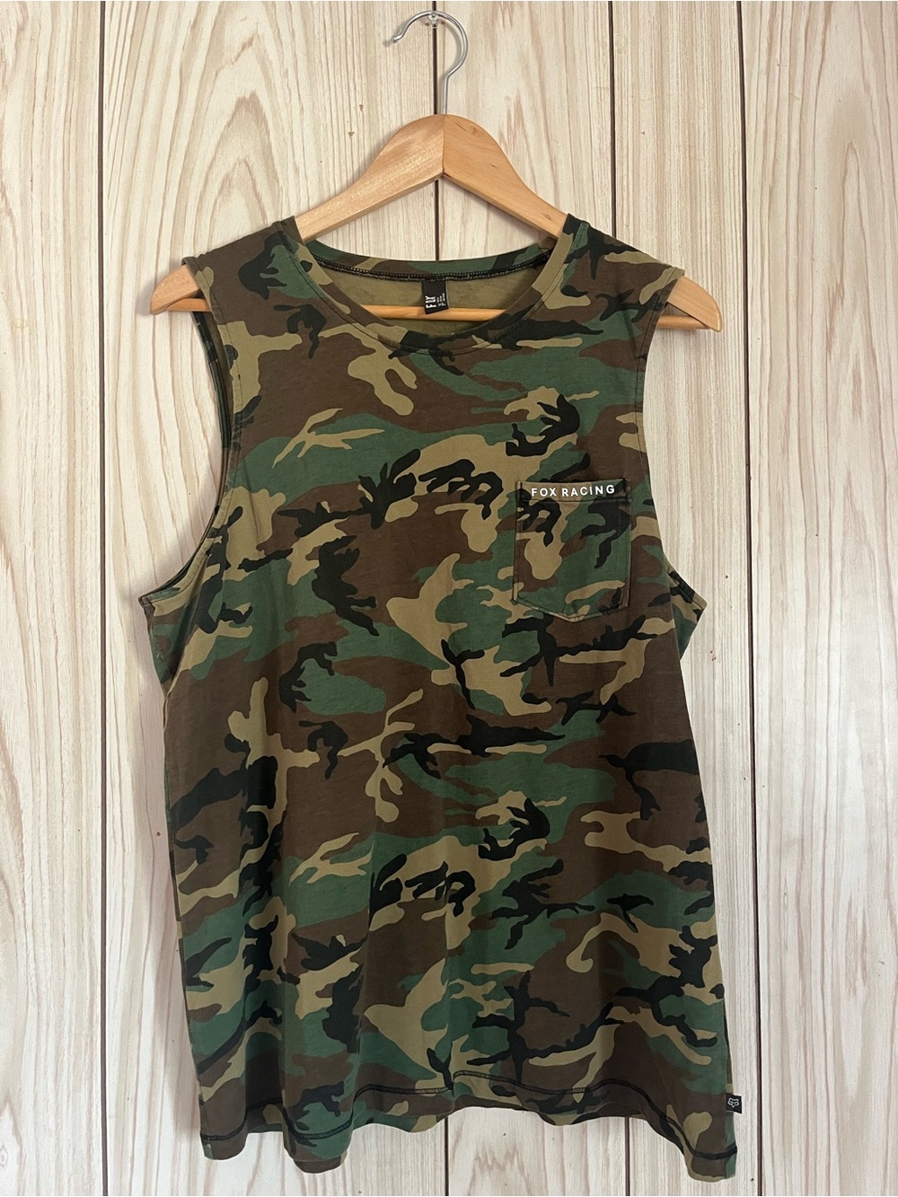 Camo Print Fox Racing Tank